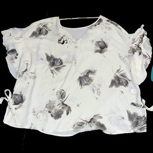 Express floral blouse